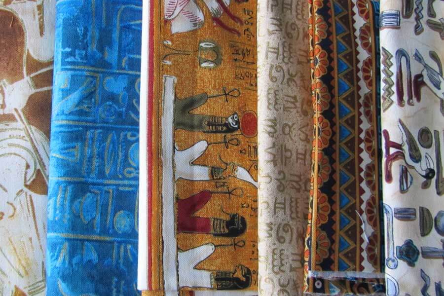 Egyptische stofjes